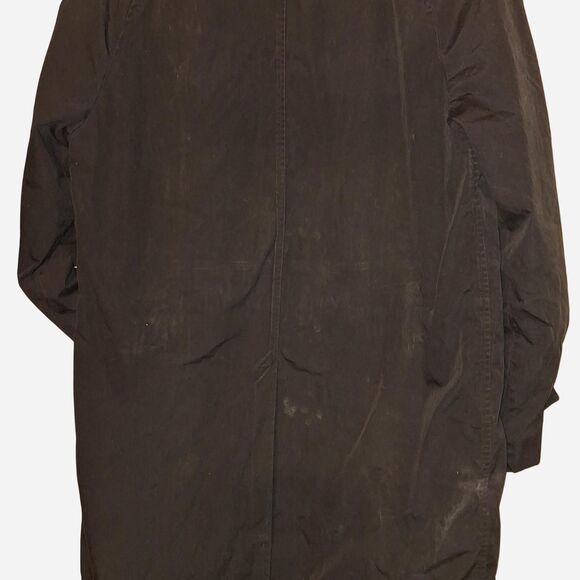 Unbranded (no brand) Men's Vintage ex-Military Black Trench Coat - Picture 7 of 8